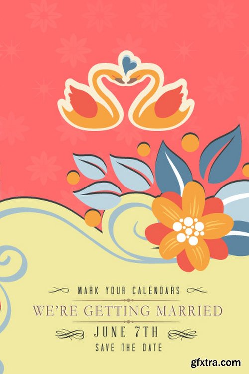 Vectorious Wedding 100 Vectors Set