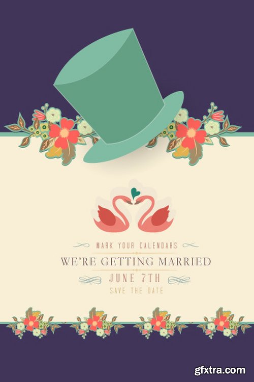 Vectorious Wedding 100 Vectors Set