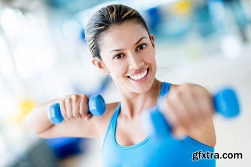 Stock Photos - Fitness 2, 25xJPG