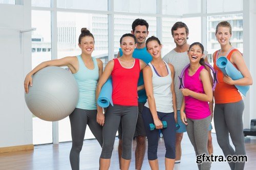 Stock Photos - Fitness 2, 25xJPG