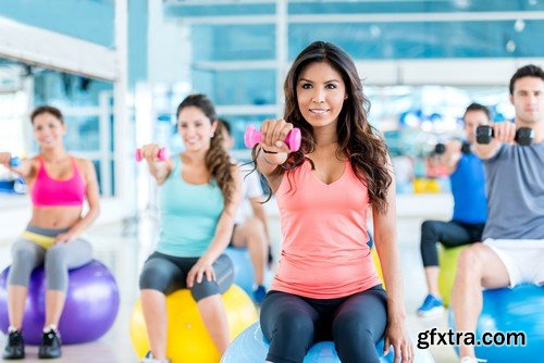 Stock Photos - Fitness 2, 25xJPG