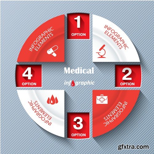 Stock Vectors - Medical Infographic 7, 25xEPS