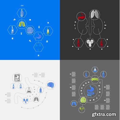 Stock Vectors - Medical Infographic 7, 25xEPS