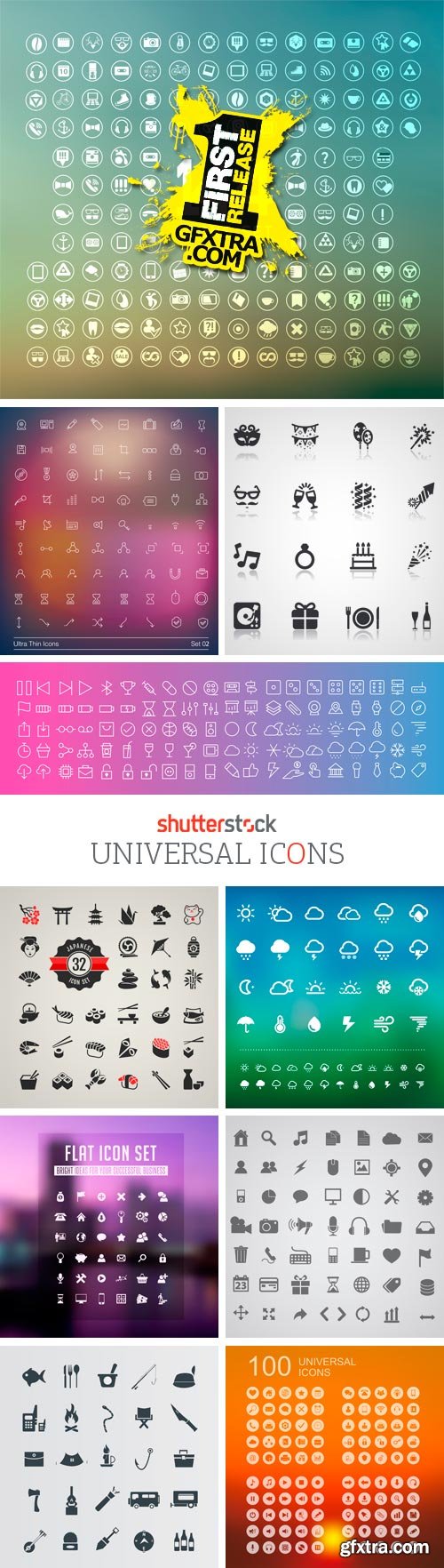 Amazing SS - Universal Icons, 25xEPS