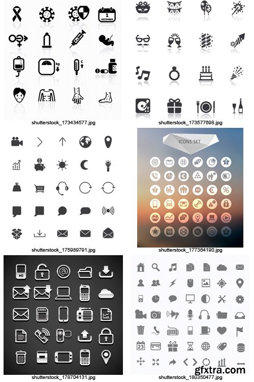 Amazing SS - Universal Icons, 25xEPS