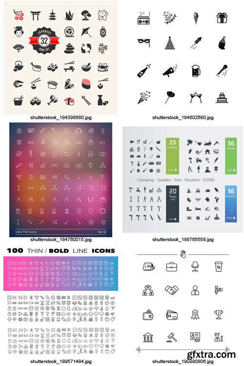 Amazing SS - Universal Icons, 25xEPS