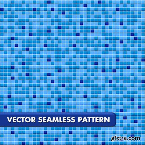 Stock Vectors - Mosaic Background, 25xEPS