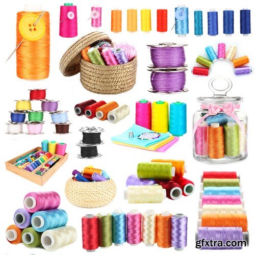 Stock Photos - Sewing Supplies, 25xJPG