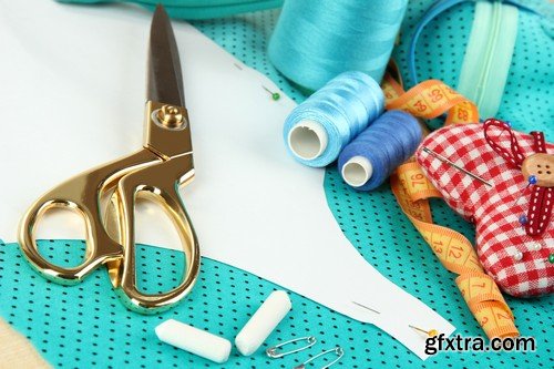 Stock Photos - Sewing Supplies, 25xJPG