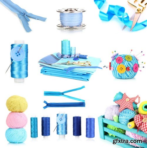 Stock Photos - Sewing Supplies, 25xJPG