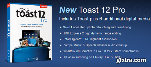 Roxio Toast Pro 12.0.3406 (Mac OS X)