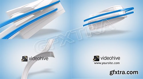 Videohive Ribbons Logo Reveal 6594385