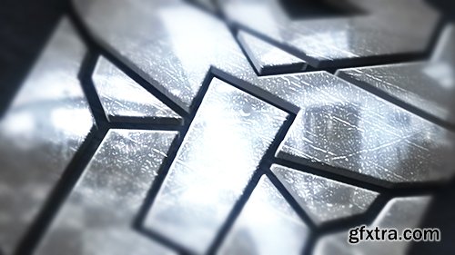 Videohive Stroke Metal Reflection Logo 6163882