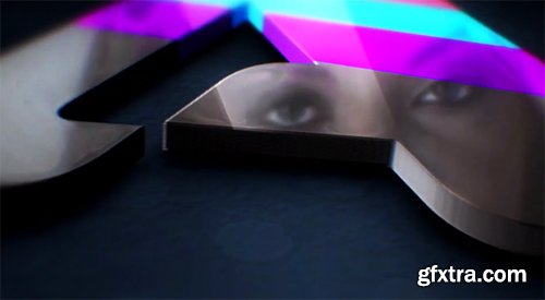 Videohive Stroke Metal Reflection Logo 6163882