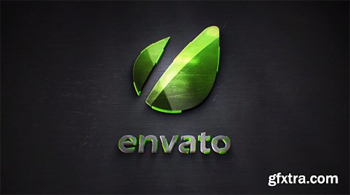 Videohive Stroke Metal Reflection Logo 6163882