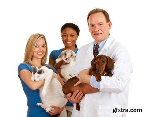 Stock Photos - Veterinarian, 25xJPG