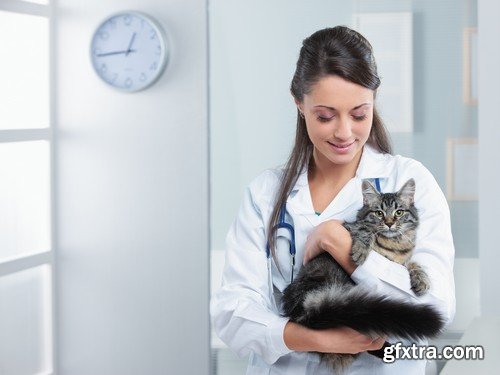 Stock Photos - Veterinarian, 25xJPG