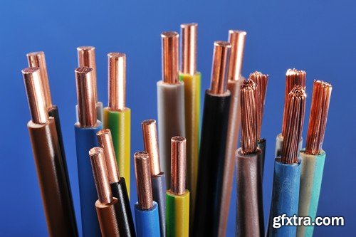 Stock Photos - Wire, conductor, 25xJPG