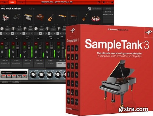 IK Multimedia SampleTank 3 Soud Content HYBRID-R2R