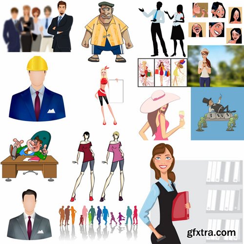 People Collection - 25 Vector
