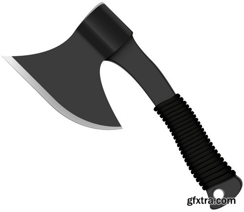 Stock Vectors - Hatchet, bill, axe, 25xEPS