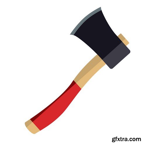 Stock Vectors - Hatchet, bill, axe, 25xEPS