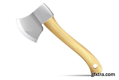 Stock Vectors - Hatchet, bill, axe, 25xEPS