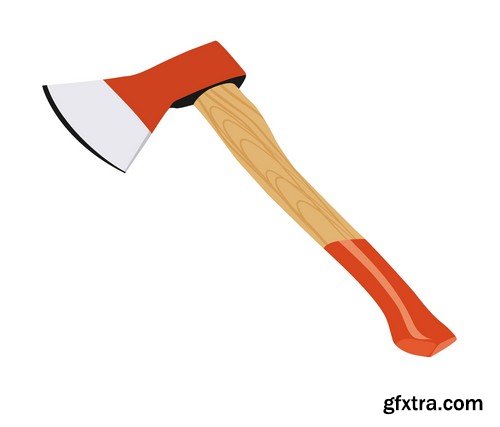 Stock Vectors - Hatchet, bill, axe, 25xEPS