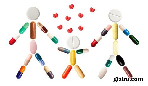 Stock Photos - Pills 3, 25xJPG