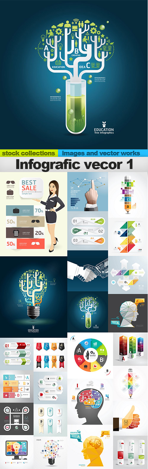 Iinfografic vecor 1,25x EPS