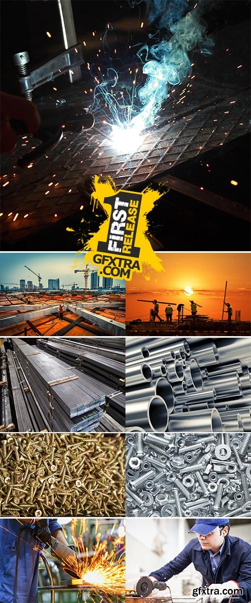 Stock Photo: Metal Constructions