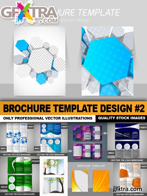 Brochure Template Design #2 - 25 Vector