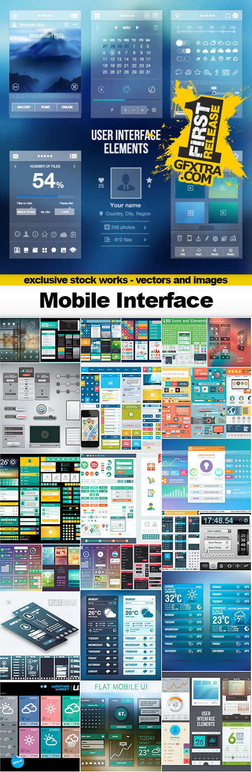 Vector Mobile Interface - 25x EPS