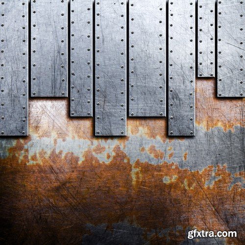 Stock Photos - Metallic texture 3, 25xJPG