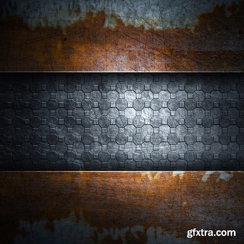 Stock Photos - Metallic texture 3, 25xJPG