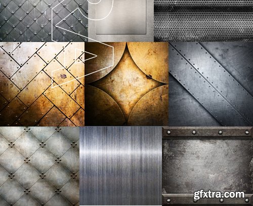 Stock Photos - Metallic texture 3, 25xJPG