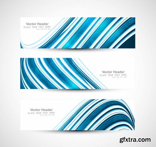 Abstract Banners Collection #5 - 25 Vectors