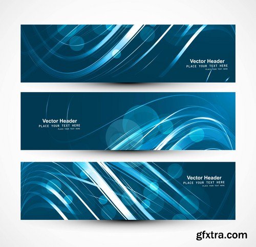 Abstract Banners Collection #5 - 25 Vectors