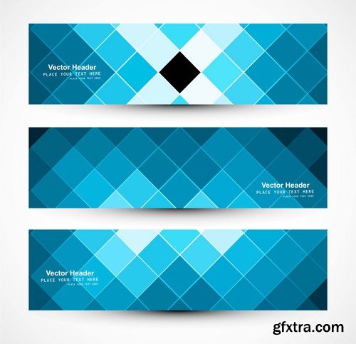 Abstract Banners Collection #5 - 25 Vectors