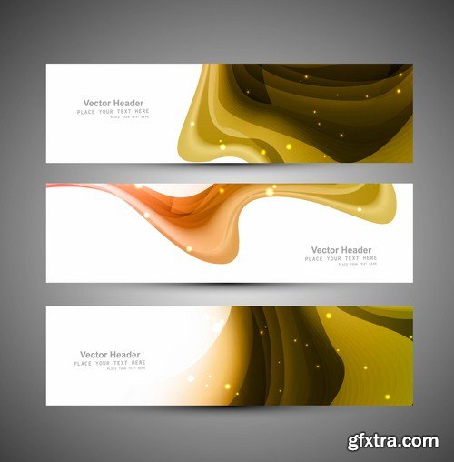 Abstract Banners Collection #5 - 25 Vectors