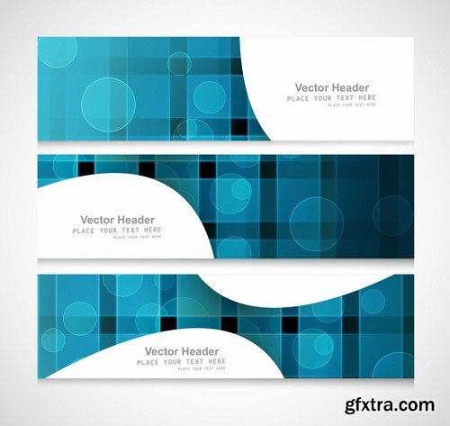 Abstract Banners Collection #5 - 25 Vectors