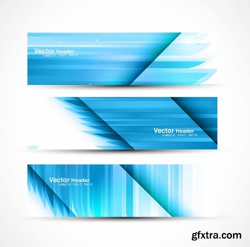 Abstract Banners Collection #5 - 25 Vectors