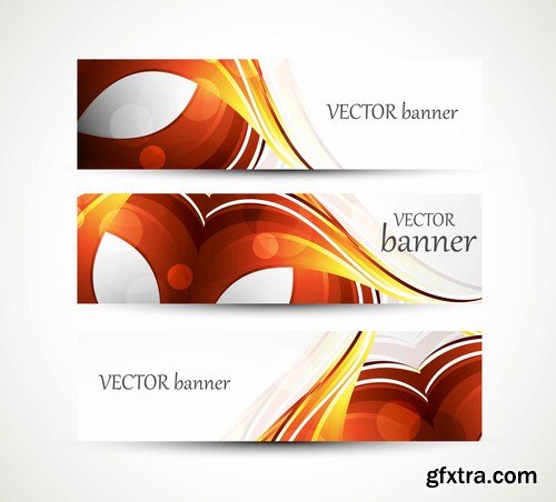 Abstract Banners Collection #5 - 25 Vectors