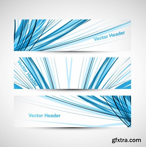 Abstract Banners Collection #5 - 25 Vectors