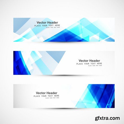 Abstract Banners Collection #5 - 25 Vectors