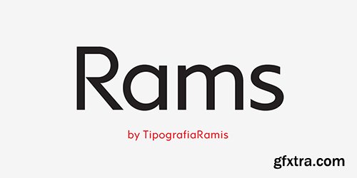 RAMS Font Family - 8 Font $240