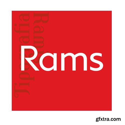 RAMS Font Family - 8 Font $240