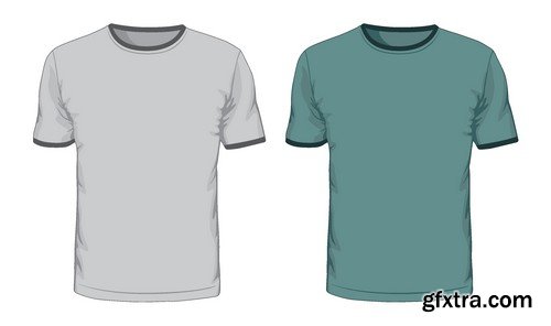 Stock Vectors - T-shirt 5, 25xEPS