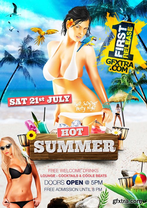 VectorCity Sexy Summer Party Pack 1