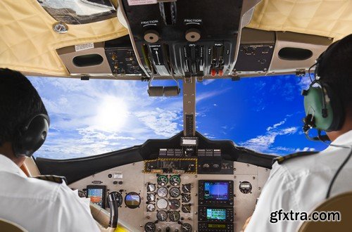 Stock Photos - Pilot, 25xJPG